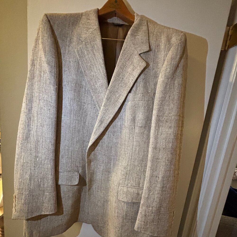 Big & Tall Bill Blass Wool Sports Coat